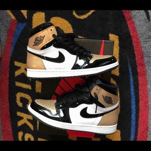 Air Jordan 1’s Gold Toes